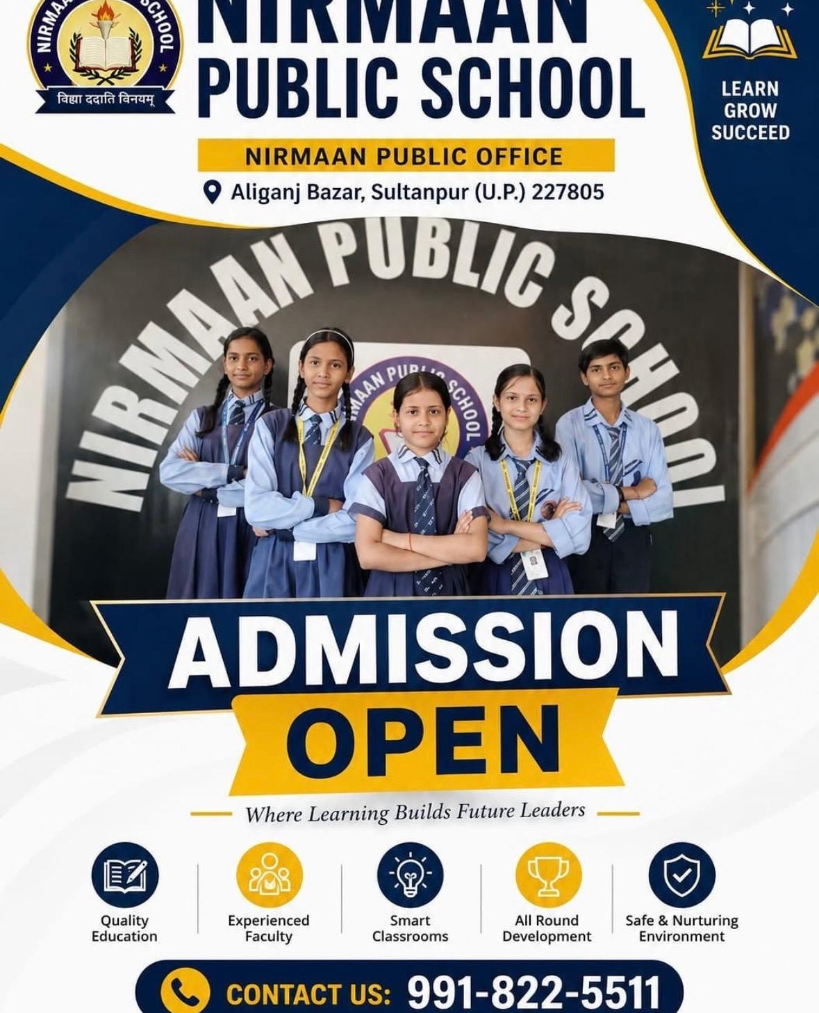 Nirmaan Public School students